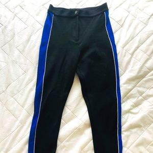 TOPSHOP Race Stripe High-Waisted Leggings